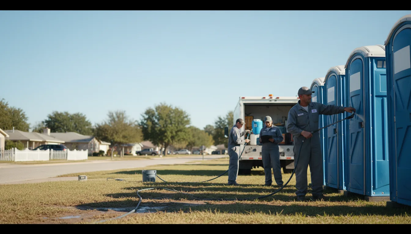 Long-Term Portable Toilet Rental in Delmar, IA near me